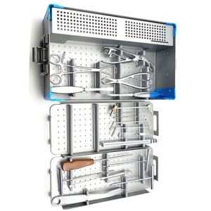 Instrumentos Quirúrgicos para Fragmentos Pequeños, Juego de 30 Piezas, Ortopédicos, de Acero, Manuales, con Certificación CE - Product Image 3