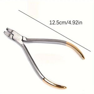 BAFA SURGICAL INSTRUMENTS 1Pc Dental Free Hook Clamping <b>Plier</b> Orthodontic Traction Hook <b>Plier</b> Special Dental Forceps Tool CE - Product Image 6