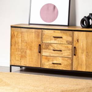 Console et buffet à deux portes Vandana Pebble Elara pour des intérieurs modernes et élégants - Product Image 5