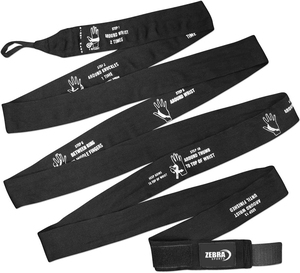 Bandages de boxe sur mesure en gros, en coton respirant et léger, 180 pouces (5 m), avec logo personnalisé imprimé en sérigraphie - Product Image 2