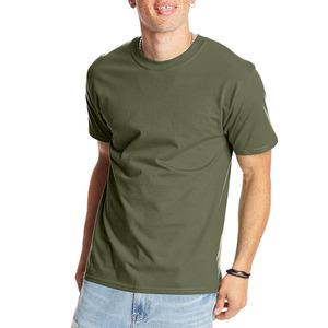 Camiseta Clásica de Algodón Cómoda para Hombre, Tejido de Punto Suave, Manga Corta, Informal, Ecológica, de Secado Rápido y Transpirable para Verano - Product Image 1