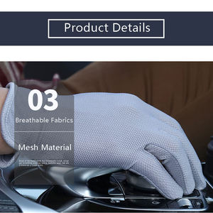 Guantes Transpirables para Correr y Conducir con Absorción de Humedad para Mantener las Manos Secas Durante el Ejercicio, Guantes Antideslizantes para Ciclismo - Product Image 4