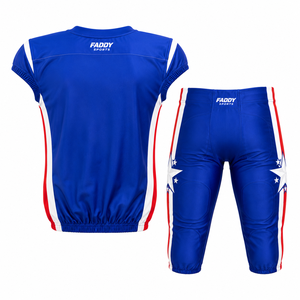 Conjunto de Uniforme de Fútbol Americano Sublimado Personalizado, Jersey de Entrenamiento Profesional para Equipo, Ropa Deportiva Transpirable para Hombre y Jóvenes - Product Image 2