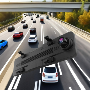 Đài Loan Nhà cung cấp tốt nhất 12-24V Xe Dash máy ảnh 2K phía trước và trở lại ghi âm IPS màn hình phía sau xem gương xe ghi âm - Product Image 6