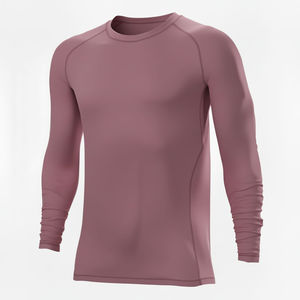 Men's Custom Logo Compression MMA Jersey Long Spandex Gym Training Rashguard for Jiu Jitsu BJJ Fitness <b>Boxing</b> High Quality OEM - Product Image 1