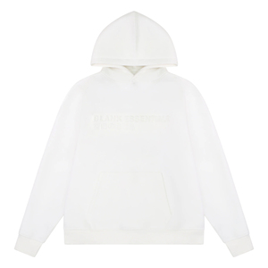 Sudadera con Capucha de Alta Calidad con Logotipo Personalizado en Relieve, Sudadera Lisa con Bordado para Hombre - Product Image 1