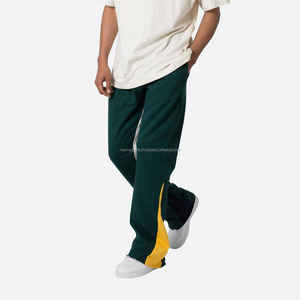 High-Waisted Jogger Pant Wide Leg <b>Baggy</b> Factory Wholesale Trendy Sweatpants Interior Drawstring Casual <b>Trousers</b> Custom Design - Product Image 1