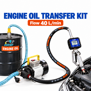 Kit dispensador de aceite para motores de alta resistencia, el más vendido, para talleres automotrices, con manguera de bomba y boquilla de control de flujo, disponible para la venta - Product Image 2