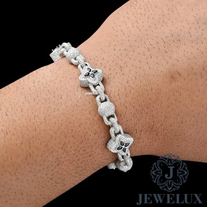 High Modern Elegant Diamond Tennis <b>Bracelet</b> for Women with Brilliant Sparkle Stones at Export Price - Product Image 1