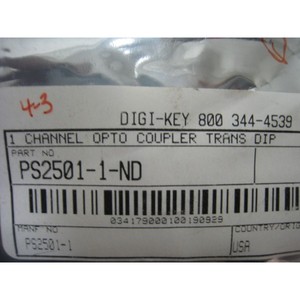 40 DIGI-KEY Optocoupleur 1 canal Trans Dip - Équipements et pièces semi-conducteurs d'occasion fiables à l'échelle mondiale - Product Image 6