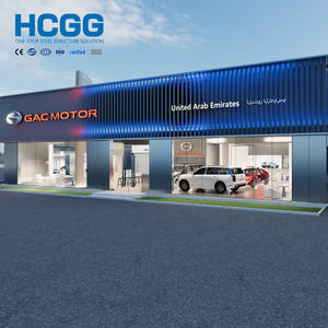 Structures en acier préfabriquées Q355B personnalisables à faible coût pour salles d'exposition automobiles 4S, bâtiments métalliques à ossature spatiale, ateliers et entrepôts - Product Image 3