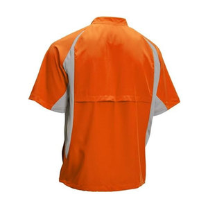 Wholesale Solid Color Men's Performance Short Sleeve <b>Baseball</b> Cage Jacket In Unique Style And Best Quality - Product Image 5