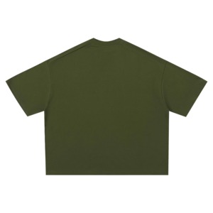 เสื้อยืดโอเวอร์ไซส์ ยูนิเซ็กซ์ ผ้าฝ้าย 320 GSM หนานุ่ม สไตล์สตรีทแวร์ ลำลอง ทรงหลวม - Product Image 2