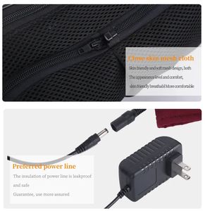 Masajeador <span class=keywords><strong>de</strong></span> cuello y hombros Shiatsu inalámbrico más vendido con cinturón <span class=keywords><strong>de</strong></span> masaje <span class=keywords><strong>de</strong></span> calefacción, masajeador <span class=keywords><strong>de</strong></span> espalda, <span class=keywords><strong>bolsa</strong></span> <span class=keywords><strong>de</strong></span> transporte - Product Image 6