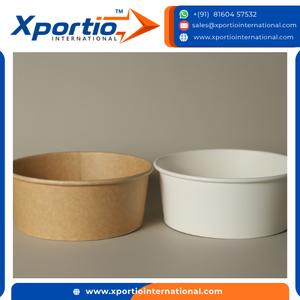 Tazón para ensalada con tapa de papel kraft con doble revestimiento de polipropileno, impreso con Pantone personalizado, en oferta, de 500/750/1000 ml (16/24/32 oz) para helado - Product Image 4