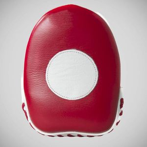 Cibles de frappe en cuir de vachette rouge pour la boxe, équipement d'entraînement durable, vente en gros, cibles de frappe de boxe personnalisées, mitaines de frappe courbées - Product Image 3