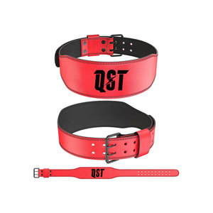 Ceinture de musculation en cuir réglable et protectrice avec logo personnalisé, soutien dorsal pour la musculation et le powerlifting - Product Image 6