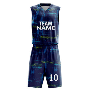 Camiseta de Baloncesto Sublimada sin Mangas con Logotipo Personalizado, Talla Grande, Uniforme Deportivo de Malla para Otoño, Protección UV y Absorción de Humedad - Product Image 4