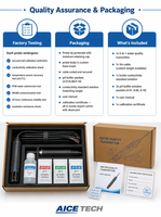 AICE TECH Transmitter Kualitas Air Terintegrasi Lima Elemen pH Konduktivitas Salinitas TDS Suhu 5-in-1