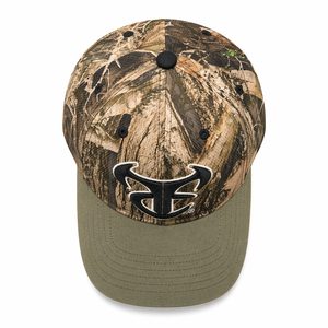 Casquette de baseball en coton de haute qualité personnalisée à 6 panneaux, style A-frame, avec logo brodé en 3D - Product Image 3