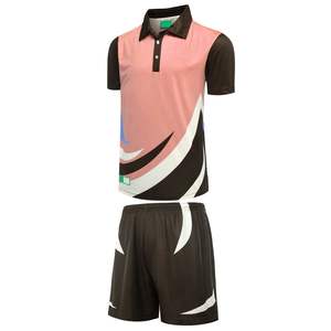 Conjunto Deportivo Ligero y Transpirable para Hombre, Camiseta Polo y Pantalones Cortos, para Correr, Entrenamiento, Gimnasio - Product Image 2