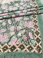 Magnifique paréo de plage imprimé fleuri, fait main en Inde, 100% coton, sexy, imprimé numériquement, écologique, pour couvrir le bikini, idéal pour les stations balnéaires.