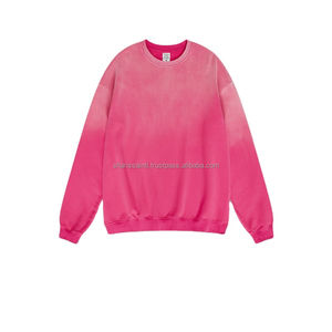 เสื้อสเวตเตอร์400 GSM Acid สำหรับผู้ชายเสื้อจั๊มเปอร์ลายพื้นไซส์ใหญ่พิเศษผ้าทอสำหรับฤดูหนาว - Product Image 5