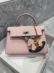 Sac messager pour femme en cuir véritable fait main, rétro, bandoulière, fermeture éclair sécurisée, motif losanges, logo, durable, décontracté, voyage - Product Image 3