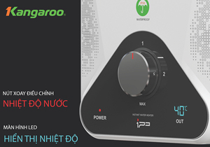 Calentador de Agua Eléctrico Instantáneo de 4500W, Resistente al Agua IPx4, Elemento Calefactor de Cobre Rojo, para Baño, Hotel, Hogar, Sin Tanque - Product Image 4