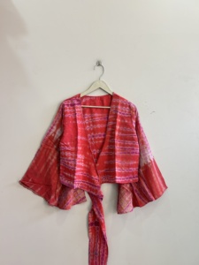 Handmade Tie and Dye <b>Silk</b> <b>Crop</b> <b>Top</b> For Women Summer Tank <b>Top</b> Women Blouse Vintage <b>Silk</b> <b>Top</b> - Product Image 2