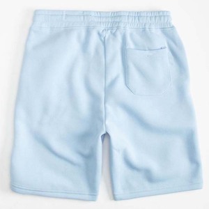 Shorts Bermuda en Coton Rose pour Homme, Taille Élastiquée avec Cordon, Couleur Unie, Tricoté, Respirant, Taille Mi-Haute, Décontracté - Product Image 3