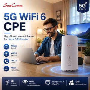 Router CPE SunComm 5G WiFi 6 con Velocidad de 4Gbps y Voz VoLTE para Hogar y Empresas - Product Image 3