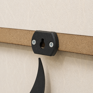 Juego de Arte Islámico Tradicional de 3 Piezas de Primera Calidad para Pared |   Decoración Acrílica Hecha a Mano con Frases de SubhanAllah, Alhamdulillah y AllahuAkbar |   Negro Transparente - Product Image 5