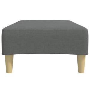Repose-pieds gris foncé, tabouret et ottoman élégants, fabriqués en contreplaqué polyester et mousse plastique - Product Image 5