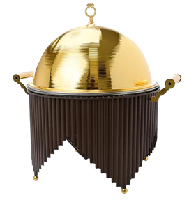 Casserole en métal couleur crème, personnalisable en forme et en taille, idéale pour des repas élégants et un service haut de gamme – Meilleure vente - Product Image 4