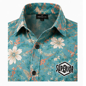 Tendances Mode 2026 : Chemise Décontractée Premium pour Homme à Imprimé Numérique, Tissu Respirant et Style Quotidien Élégant - Product Image 3