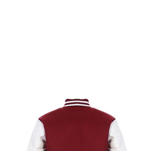 Veste universitaire pour homme de haute qualité à col montant, manches en cuir véritable, corps en laine et cuir de vachette, confortable pour l'hiver - Product Image 4