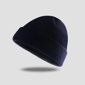 Men's and Women's Knitted <b>Hat</b> <b>Winter</b> Cold-proof Warm All-match Knitted Cold <b>Hat</b> - Product Image 2