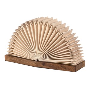 Lampes de table rectangulaires en bois de manguier, bases de lampes, style moderne du milieu du siècle, lumière naturelle miel, 27x15cm, faites à la main - Product Image 6