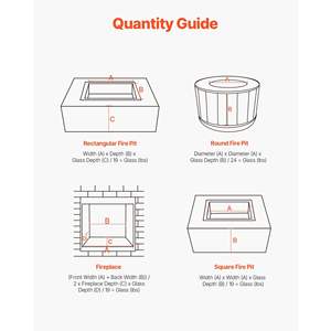Blu caraibico 10 libbre 3/4 pollici vetro camino rocce fuoco pozzo di vetro fuoco per cucine e giardini all'aperto - Product Image 6