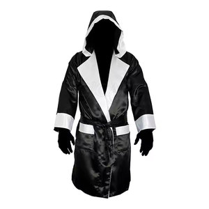 Robe de boxe à prix d'usine, haute qualité, durable, en polyester premium, légère, respirante, avec logo personnalisé, vêtements de sport pour adultes - Product Image 1