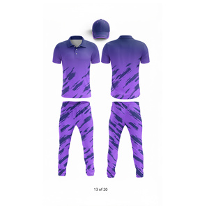 OEM Custom Sublimation <b>Cricket</b> Uniform Manufacturer| Men Women Youth <b>Cricket</b> Wears Polo Shirt and Trouser Full Team Outfit - Product Image 4