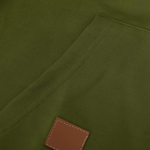 Veste tactique à manches longues conçue par OEM pour hommes, pull à quart de zip avec poches, veste de sport doublée, sweat à capuche pour l'extérieur, tailles XS-5XL - Product Image 3