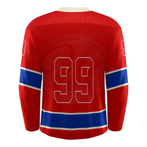 Camiseta de hockey sobre hielo personalizada con diseño moderno y ajuste flexible, ideal para entrenamientos en equipo, partidos y actividades deportivas. - Product Image 2