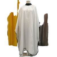 Cape de Barbier en Gros avec Logo Personnalisé, Capes de Coiffure Professionnelles Ajustables pour Salon de Coiffure, pour Femmes