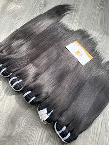 High Quality 1-3 Year Old Russian Virgin Human Hair Machine Double Weft Unprocessed Regular Wave Dyed <b>Bleached</b> Competitive - Product Image 2