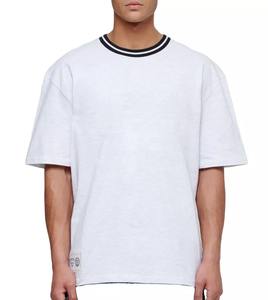 เสื้อยืดผู้ชายคุณภาพสูง ผ้าฝ้ายออร์แกนิค 100% สกรีนโลโก้แบรนด์ตามสั่ง พิมพ์ลายดิจิทัล เสื้อเปล่ารักษ์โลก ทรงโอเวอร์ไซส์ ใส่ได้ทั้งชายและหญิง - Product Image 5