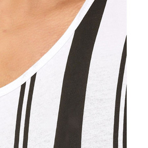 Camiseta sin mangas para hombre, 100% algodón, personalizada con el logotipo del fabricante, para gimnasio, fitness, culturismo, entrenamiento muscular. - Product Image 5