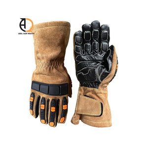 <b>Welding</b> Gloves Heavy Duty Heat Resistant Leather Work Safety Gloves - Product Image 1
