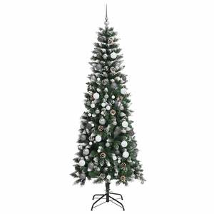 Albero di Natale artificiale verde da 82,68 pollici con 300 LED - Product Image 5